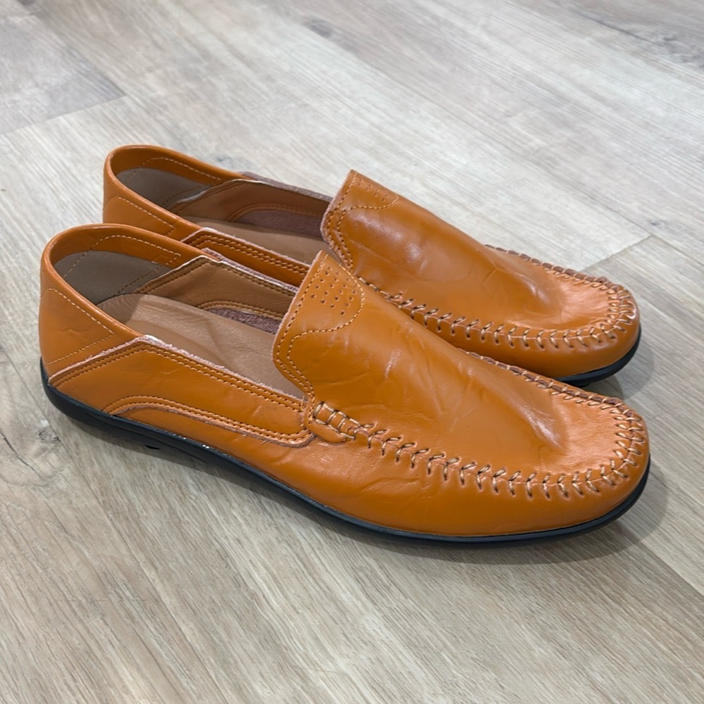 NEW Men’s Leather Slip On Loafers